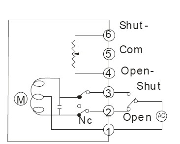 電動蝶閥接線圖3